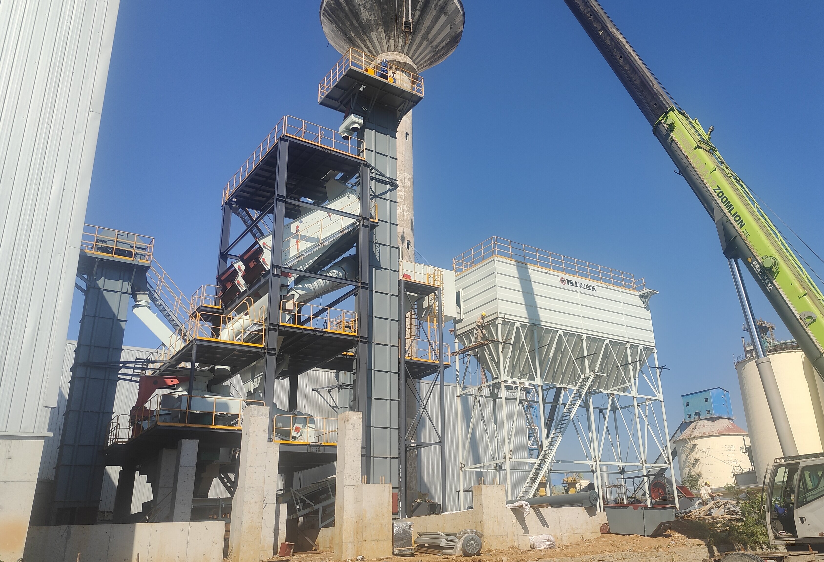 干法制砂樓：石粉變砂，細度與含粉率精準調控